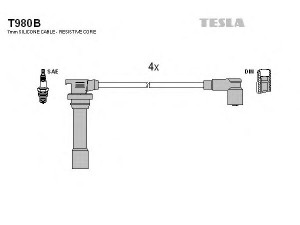TESLA T980B uždegimo laido komplektas 
 Kibirkšties / kaitinamasis uždegimas -> Uždegimo laidai/jungtys
Z50118140A