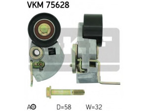 SKF VKM 75628 įtempiklio skriemulys, paskirstymo diržas 
 Techninės priežiūros dalys -> Papildomas remontas
24410-27000, 24410-27250, 24410-27000