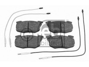 FEBI BILSTEIN 16291 stabdžių trinkelių rinkinys, diskinis stabdys 
 Techninės priežiūros dalys -> Papildomas remontas
4251.37, 95 666 970, 4250.91, 4251.65