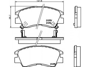 HELLA PAGID 8DB 355 005-781 stabdžių trinkelių rinkinys, diskinis stabdys 
 Techninės priežiūros dalys -> Papildomas remontas
DBP511111, MB500812, MB500813, MB500814