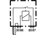 HELLA 4RA 003 530-041 relė, pagrindinė srovė
2 813 702, 20002813702, 3 542 997