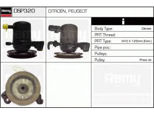 DELCO REMY DSP320 hidraulinis siurblys, vairo sistema 
 Vairavimas -> Vairo pavara/siurblys