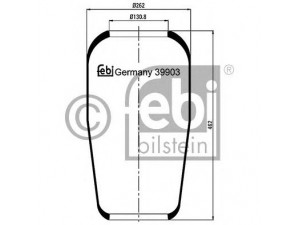 FEBI BILSTEIN 39903 dėklas, pneumatinė pakaba 
 Pakaba -> Pneumatinė pakaba
318 328 00 01