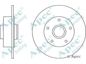 APEC braking DSK2871 stabdžių diskas 
 Dviratė transporto priemonės -> Stabdžių sistema -> Stabdžių diskai / priedai
432001539R