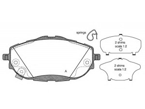 OPEN PARTS BPA1561.02 stabdžių trinkelių rinkinys, diskinis stabdys 
 Techninės priežiūros dalys -> Papildomas remontas
0446502390