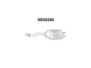 VENEPORTE ME50288 galinis duslintuvas 
 Išmetimo sistema -> Duslintuvas
1404900215