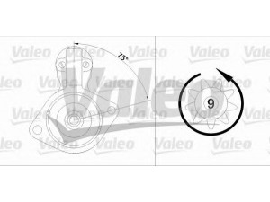 VALEO 433269 starteris 
 Elektros įranga -> Starterio sistema -> Starteris
0111911023BT, 0111911023D, 0311911023