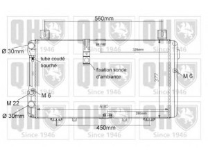 QUINTON HAZELL QER1029 radiatorius, variklio aušinimas 
 Aušinimo sistema -> Radiatorius/alyvos aušintuvas -> Radiatorius/dalys
95 606 694