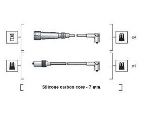 MAGNETI MARELLI 941318111157 uždegimo laido komplektas 
 Kibirkšties / kaitinamasis uždegimas -> Uždegimo laidai/jungtys