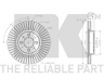 NK 313536 stabdžių diskas 
 Dviratė transporto priemonės -> Stabdžių sistema -> Stabdžių diskai / priedai
517121W050