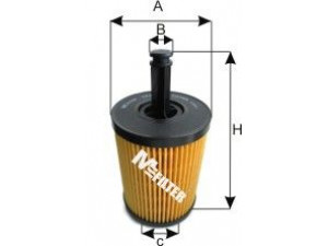 MFILTER TE 621 alyvos filtras 
 Techninės priežiūros dalys -> Techninės priežiūros intervalai
1118184, 1250 679, 045 115 389 C