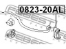 FEBEST 0823-20AL šarnyro stabilizatorius 
 Ašies montavimas/vairavimo mechanizmas/ratai -> Stabilizatorius/fiksatoriai -> Savaime išsilyginanti atrama
20420-AA003, 20420-AA004