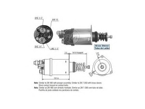 ERA 227242 solenoidinis jungiklis, starteris