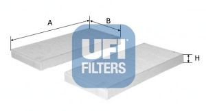 UFI 53.108.00 filtras, salono oras 
 Techninės priežiūros dalys -> Techninės priežiūros intervalai
80292-S5A-003, 80292-S5D-406, 80292-S5D-A01