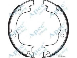 APEC braking SHU720 stabdžių trinkelė 
 Stabdžių sistema -> Būgninis stabdys -> Stabdžių įdėklas/ trinkelė
4804801, 96626083, 96626083