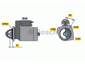 BOSCH 0 986 011 380 starteris 
 Elektros įranga -> Starterio sistema -> Starteris
1340895, 249915, 511188, 653721