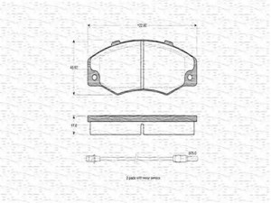 MAGNETI MARELLI 363702160297 stabdžių trinkelių rinkinys, diskinis stabdys 
 Techninės priežiūros dalys -> Papildomas remontas
7701202481, 7701202785, 7701202815