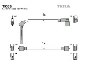 TESLA T936B uždegimo laido komplektas 
 Kibirkšties / kaitinamasis uždegimas -> Uždegimo laidai/jungtys
8817314