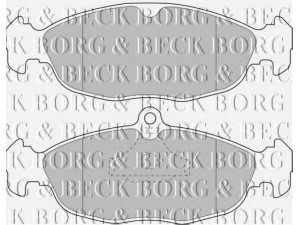 BORG & BECK BBP1791 stabdžių trinkelių rinkinys, diskinis stabdys 
 Techninės priežiūros dalys -> Papildomas remontas
JLM21220, JLM21918, MJA2751AA