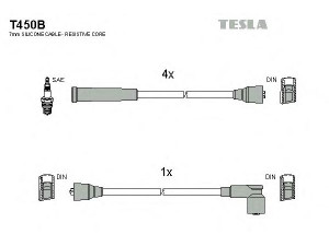 TESLA T450B uždegimo laido komplektas