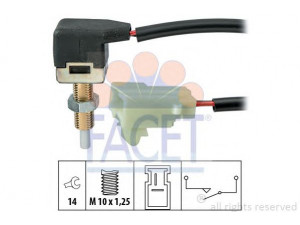 FACET 7.1298 jungiklis, sankabos valdiklis 
 Komforto sistemos -> Važiavimo režimo programinis reguliatorius
93840-2D000, 93840-2D010, 93840-2H100