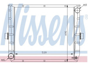 NISSENS 62348 radiatorius, variklio aušinimas 
 Aušinimo sistema -> Radiatorius/alyvos aušintuvas -> Radiatorius/dalys
98 417 579, 98 417 580
