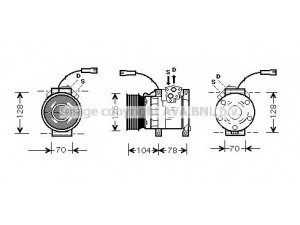 AVA QUALITY COOLING AUK168 kompresorius, oro kondicionierius 
 Oro kondicionavimas -> Kompresorius/dalys
JPB000020