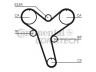 CONTITECH CT894 paskirstymo diržas 
 Techninės priežiūros dalys -> Papildomas remontas
1356865010, 1356865011, 1356865020