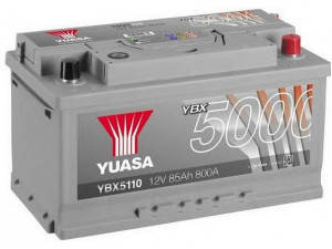 YUASA YBX5110 starterio akumuliatorius 
 Elektros įranga -> Akumuliatorius
