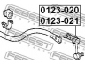 FEBEST 0123-021 šarnyro stabilizatorius 
 Ašies montavimas/vairavimo mechanizmas/ratai -> Stabilizatorius/fiksatoriai -> Savaime išsilyginanti atrama
48810-30010