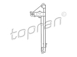 TOPRAN 207 362 lango pakėliklis 
 Komforto sistemos -> Elektrinis lango pakėliklis
44 08 553, 91165696, 7700 311 819