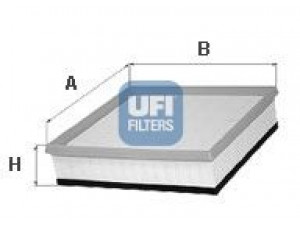 UFI 30.067.00 oro filtras 
 Filtrai -> Oro filtras
1444-A8, 1444-H7, 1444-R7, 1444-T6