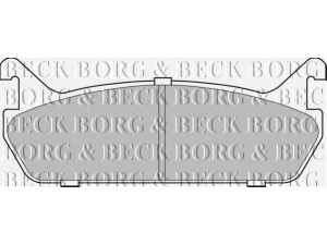 BORG & BECK BBP1828 stabdžių trinkelių rinkinys, diskinis stabdys 
 Techninės priežiūros dalys -> Papildomas remontas
04492-87102-000, 0449287101, 0449287101000