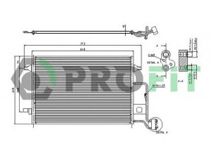 PROFIT PR 9540C1 kondensatorius, oro kondicionierius 
 Oro kondicionavimas -> Kondensatorius
3B0260401, 3B0260401, 3B0260401A