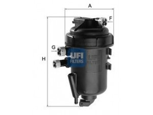 UFI 55.148.00 kuro filtras 
 Degalų tiekimo sistema -> Kuro filtras/korpusas
1606450480, 1901-89, 1901-98, 1346387080