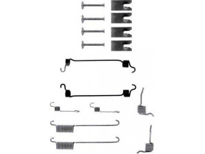 HELLA 8DZ 355 200-391 priedų komplektas, stabdžių trinkelės 
 Stabdžių sistema -> Būgninis stabdys -> Dalys/priedai