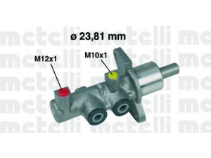 METELLI 05-0379 pagrindinis cilindras, stabdžiai 
 Stabdžių sistema -> Pagrindinis stabdžių cilindras
558059, 558174, 9117554, 9193225