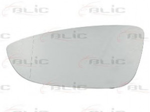 BLIC 6102-01-049367P veidrodėlio stiklas, išorinis veidrodėlis 
 Kėbulas -> Keleivių kabina -> Veidrodėlis
3C8857521, 5C6857521B