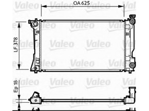 VALEO 734712 radiatorius, variklio aušinimas 
 Aušinimo sistema -> Radiatorius/alyvos aušintuvas -> Radiatorius/dalys
16400-0H110, 164000H110
