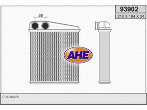 AHE 93902 šilumokaitis, salono šildymas 
 Šildymas / vėdinimas -> Šilumokaitis
7701208766