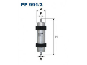 FILTRON PP991/3 kuro filtras 
 Degalų tiekimo sistema -> Kuro filtras/korpusas
4G0127400C, 4G0127400C