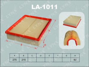 LYNXauto LA-1011 oro filtras 
 Techninės priežiūros dalys -> Techninės priežiūros intervalai
074 129 620