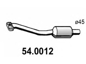 ASSO 54.0012 katalizatoriaus keitiklis 
 Išmetimo sistema -> Katalizatoriaus keitiklis
1741021060, 1741021070
