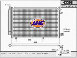 AHE 43398 kondensatorius, oro kondicionierius 
 Oro kondicionavimas -> Kondensatorius
8V5119710BC