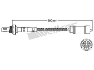 WALKER PRODUCTS 250-24392 lambda jutiklis 
 Variklis -> Variklio elektra
11 78 1 433 940, 11 78 7 513 963