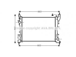 AVA QUALITY COOLING FT2358 radiatorius, variklio aušinimas 
 Aušinimo sistema -> Radiatorius/alyvos aušintuvas -> Radiatorius/dalys
51784706