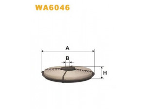 WIX FILTERS WA6046 oro filtras 
 Techninės priežiūros dalys -> Techninės priežiūros intervalai
351, 1480111100, 1780110030, 178011003083