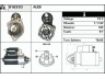 EDR 916330 starteris 
 Elektros įranga -> Starterio sistema -> Starteris
053911023, 053911023A, 053911023AX
