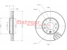 METZGER 6110013 stabdžių diskas 
 Stabdžių sistema -> Diskinis stabdys -> Stabdžių diskas
569060, 569066, 90539466, 9117678