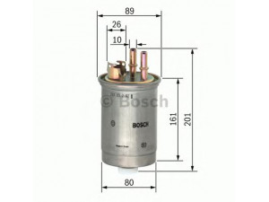 BOSCH 0 450 906 376 kuro filtras 
 Degalų tiekimo sistema -> Kuro filtras/korpusas
1116546, 1118400, 1146928, 1S71 9155 AB